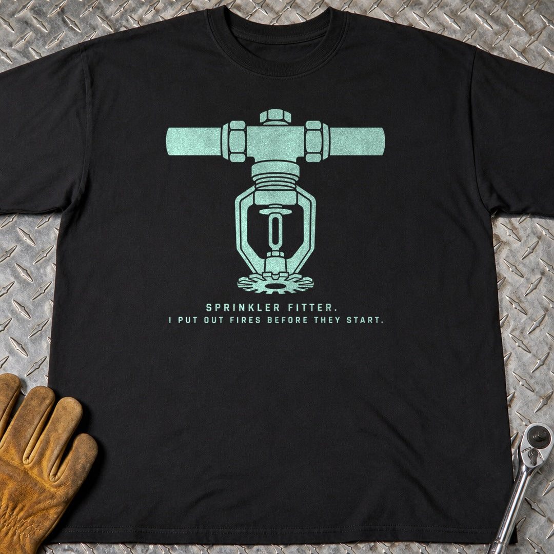 Before They Start t-shirt flat lay