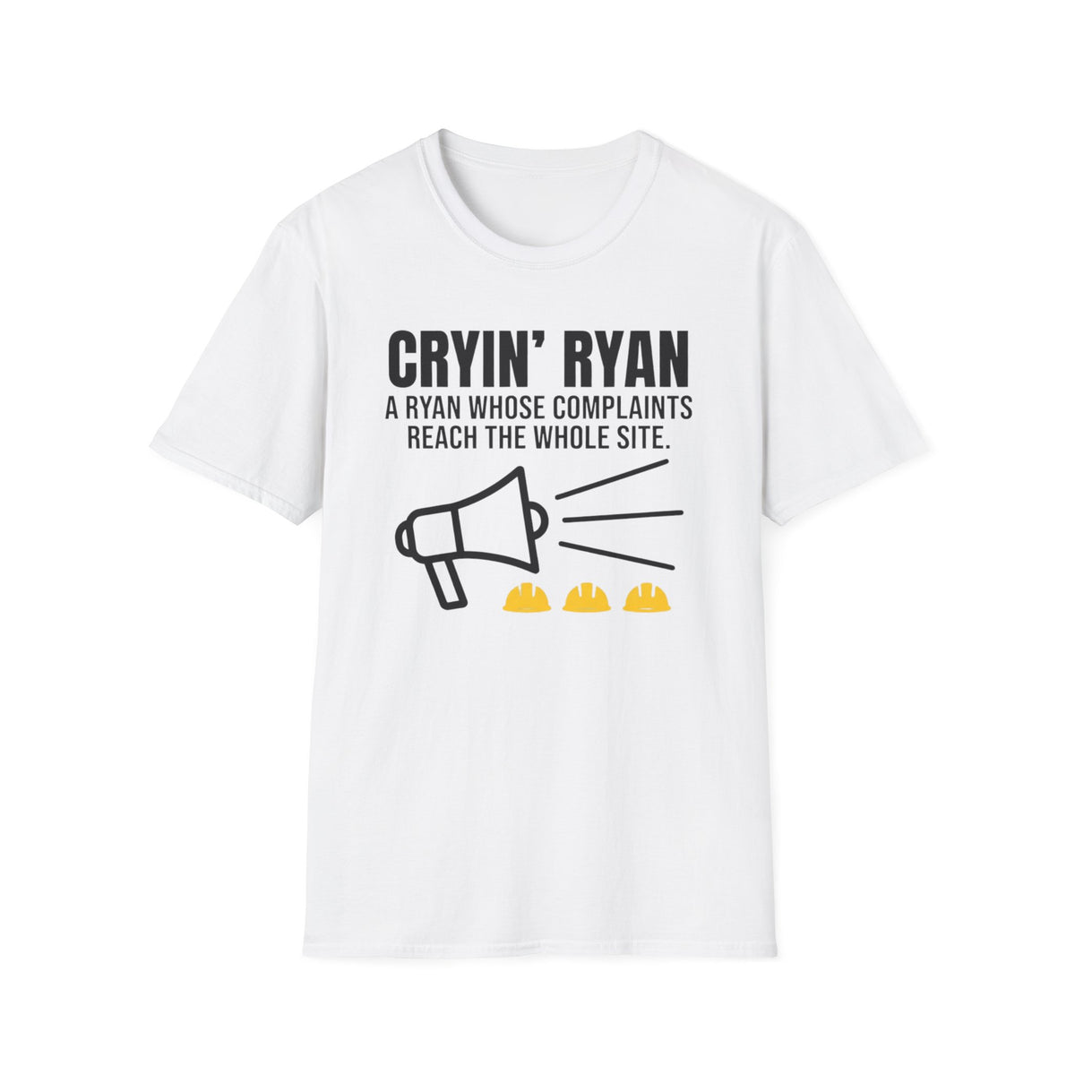 Cryin' Ryan funny UK trade t-shirt — Site Banter Co