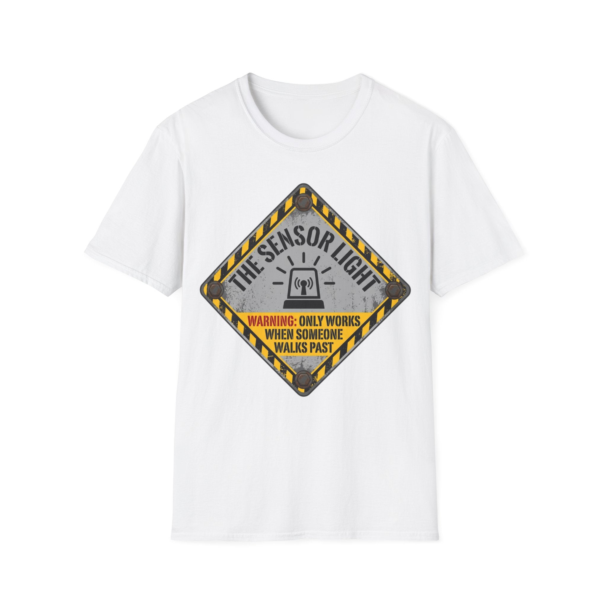 Sensor Light funny UK trade t-shirt — Site Banter Co