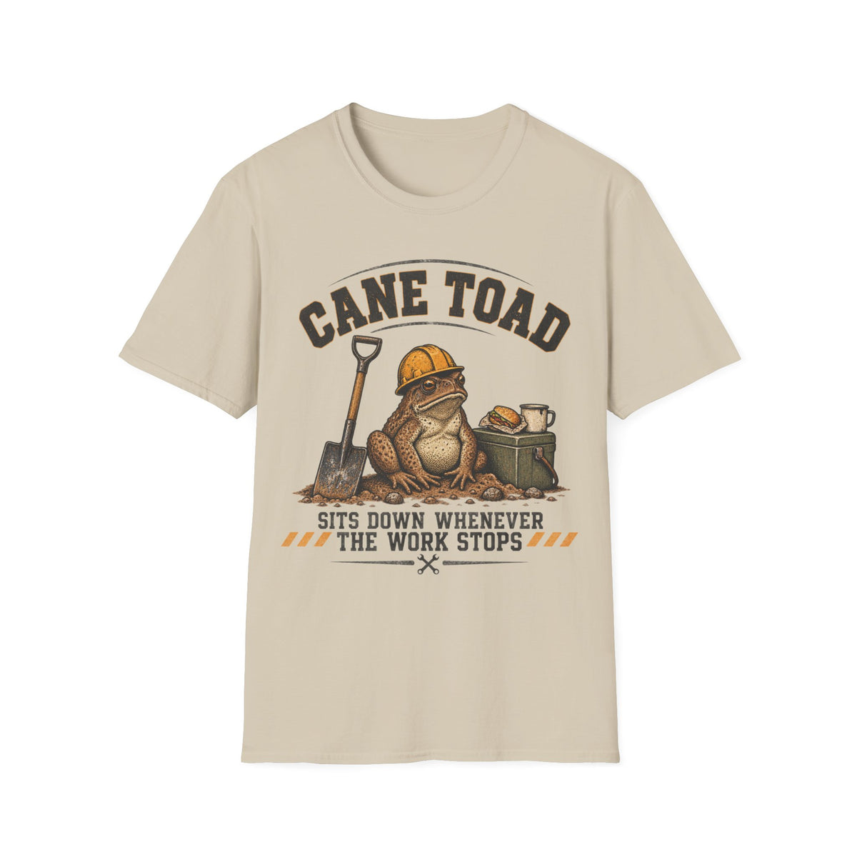 Cane Toad funny UK trade t-shirt — Site Banter Co (product photo)