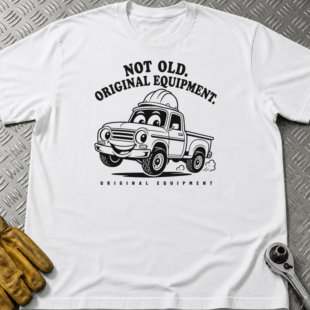 Original Equipment t-shirt flat lay