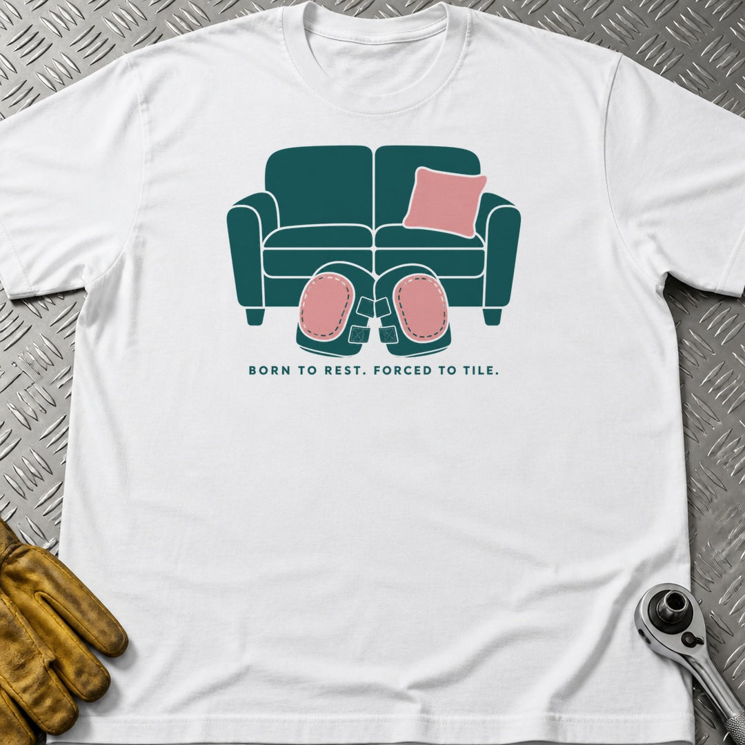 Born To Rest t-shirt flat lay
