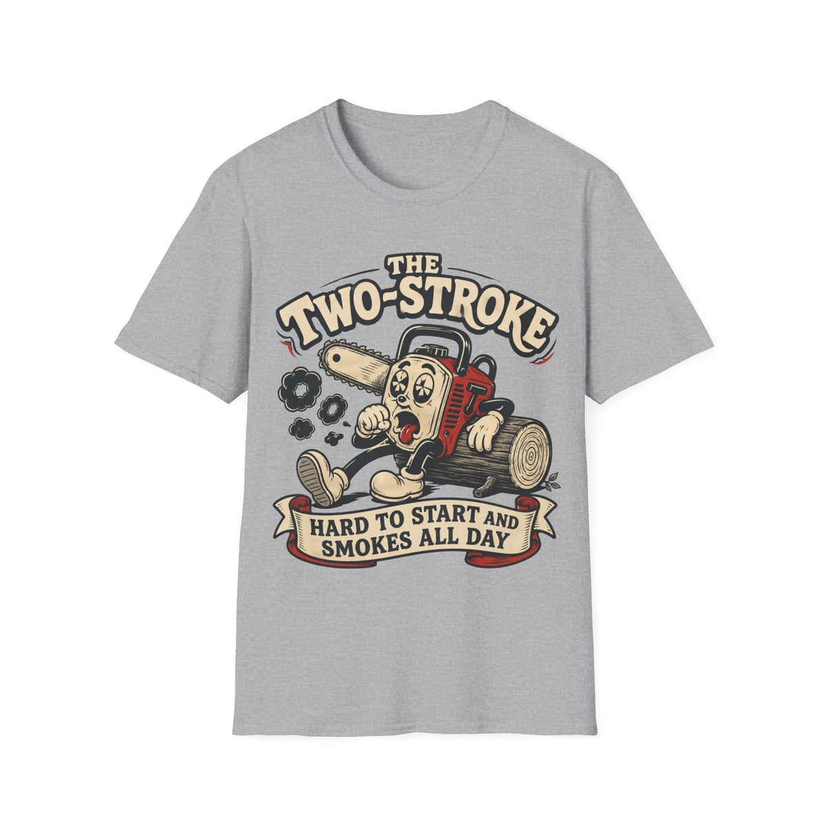 2-Stroke funny UK trade t-shirt — Site Banter Co (product photo)