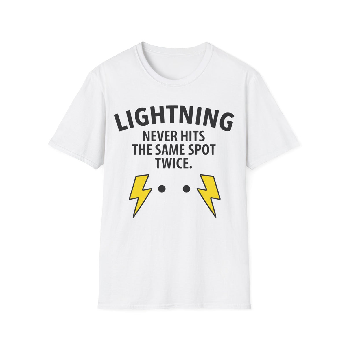 Lightning funny UK trade t-shirt design — starts every job with everything, finishes almost none of them — Site Banter Co