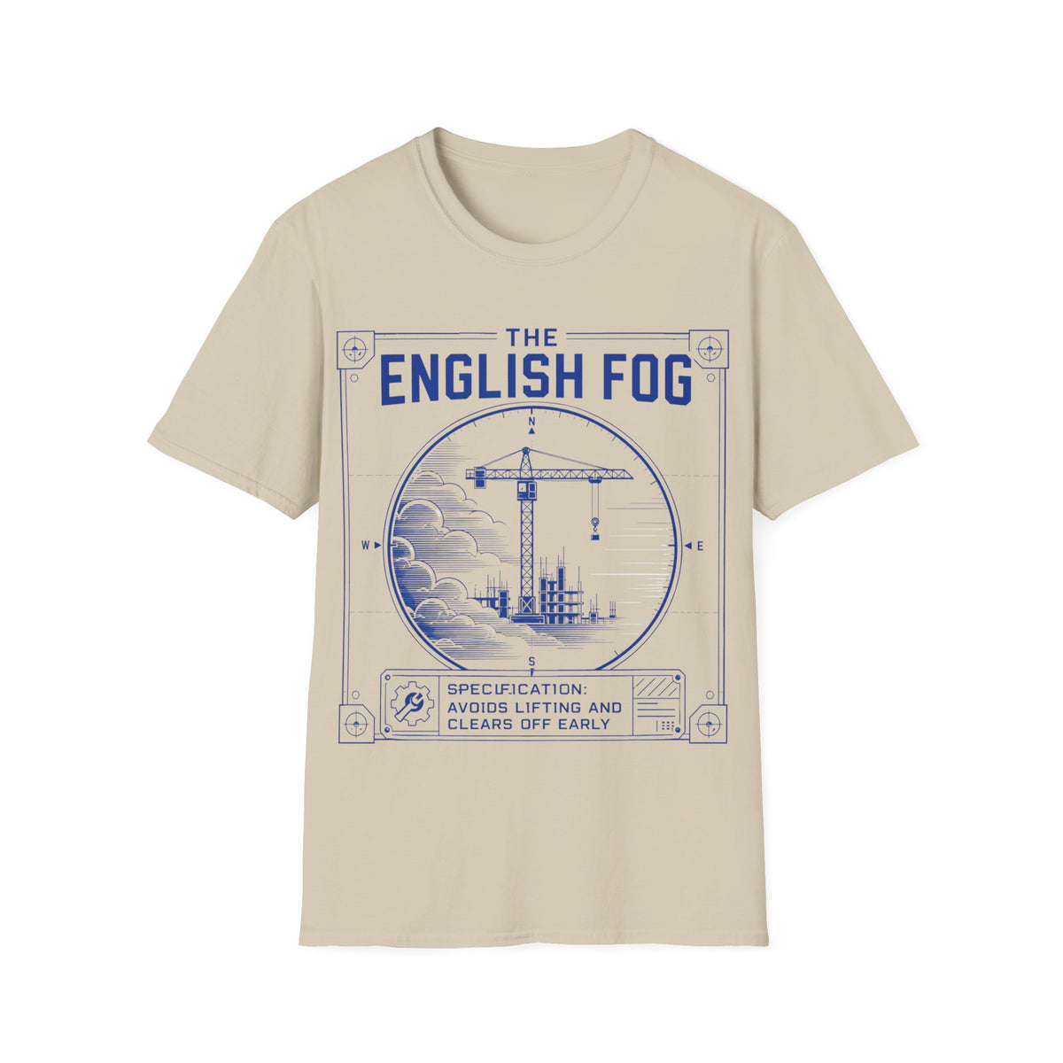 English Fog funny UK trade t-shirt — Site Banter Co (product photo)