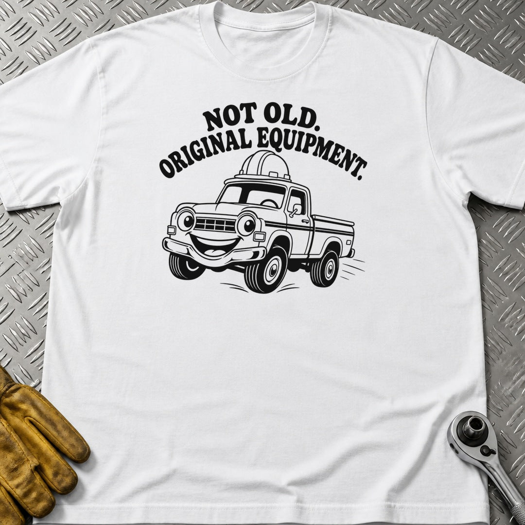 Original Equipment t-shirt flat lay