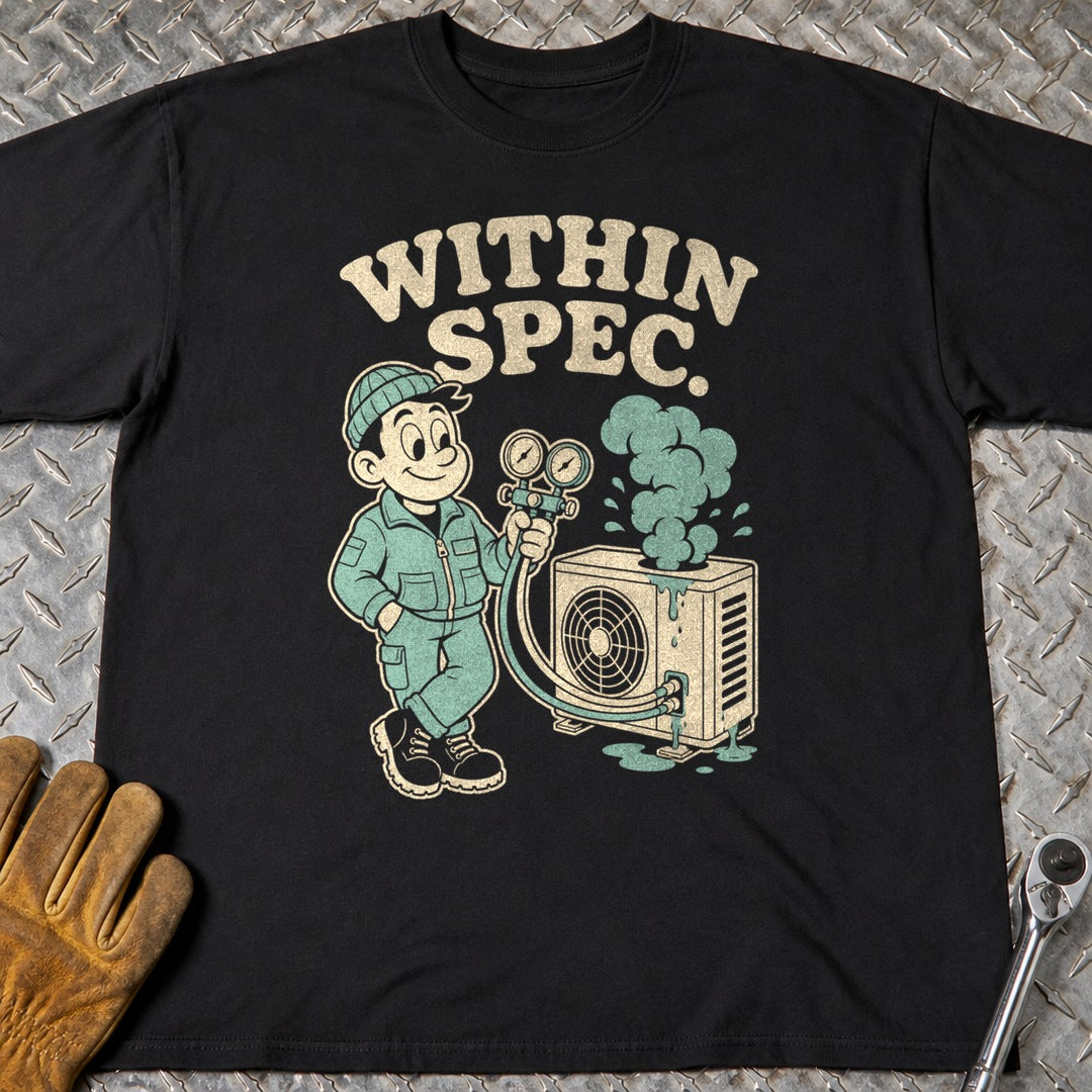 Within Spec t-shirt flat lay