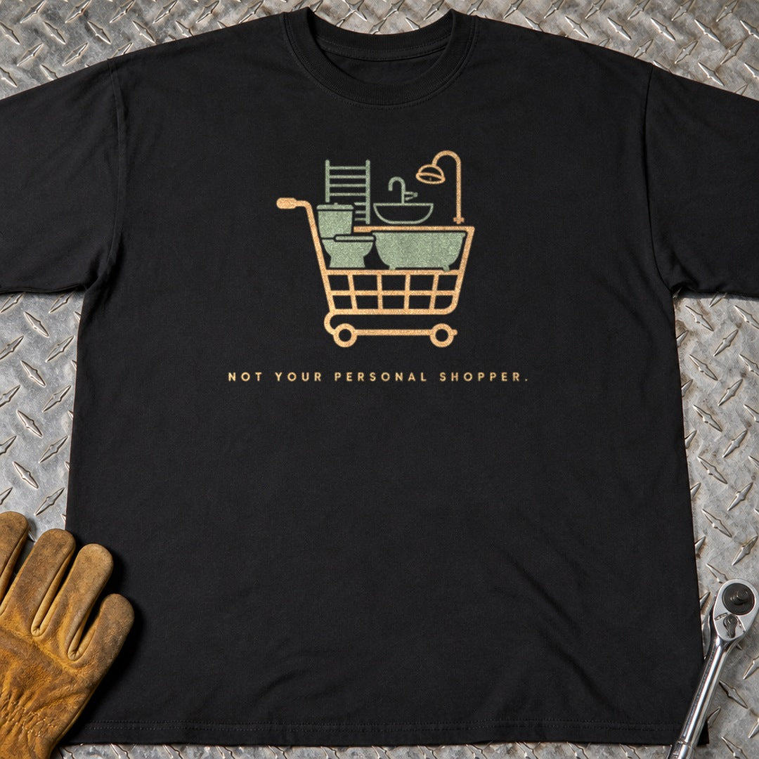 Personal Shopper t-shirt flat lay