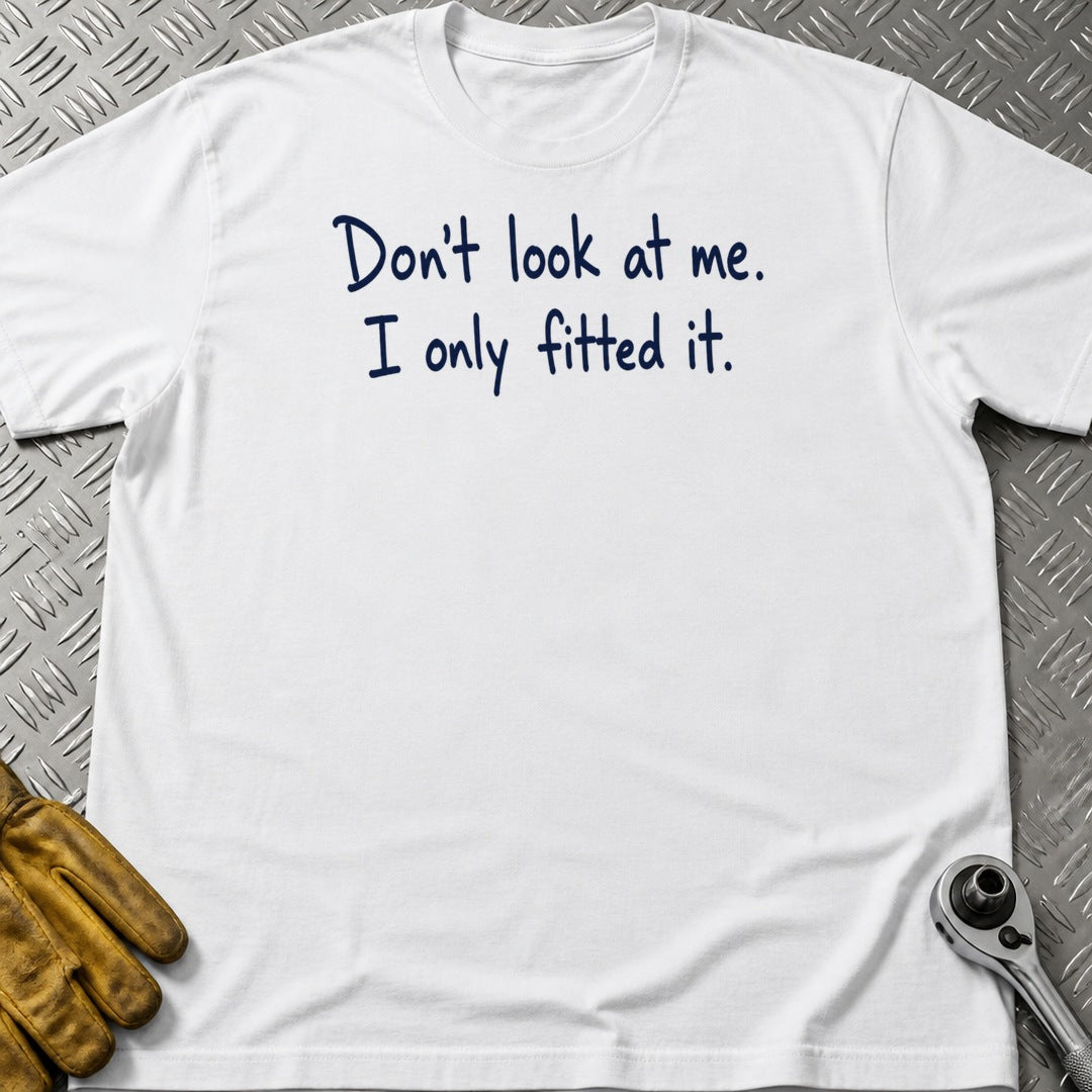 Only Fitted It t-shirt flat lay