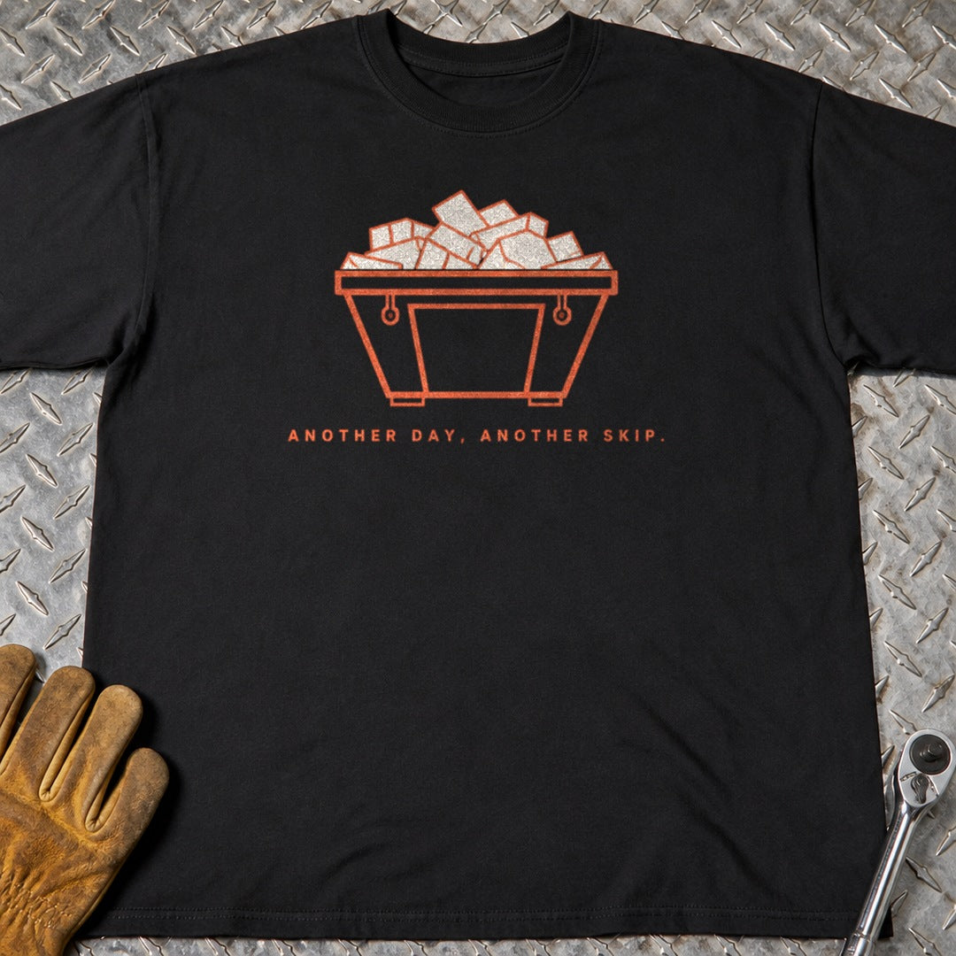 Another Skip t-shirt flat lay
