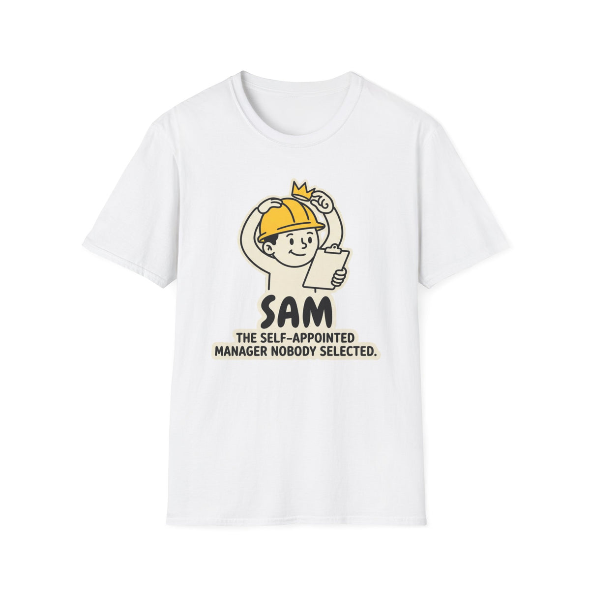 SAM funny UK trade t-shirt — Site Banter Co