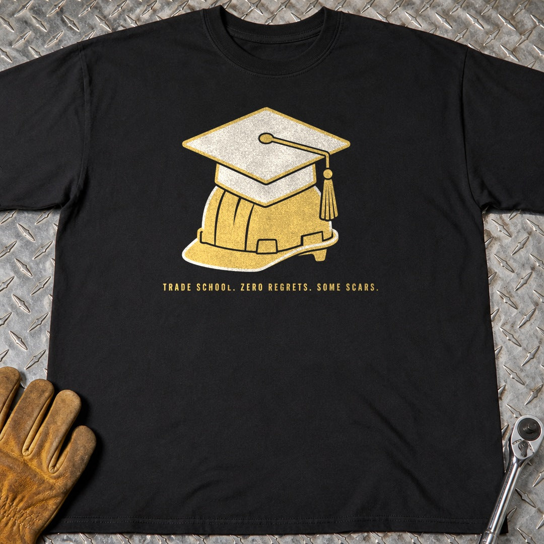 Some Scars t-shirt flat lay
