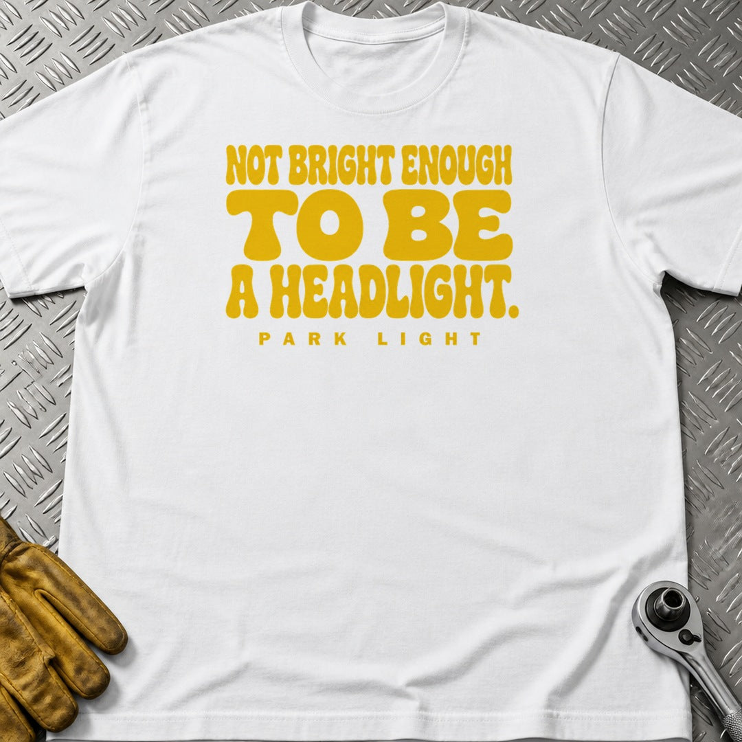 Park Light t-shirt flat lay
