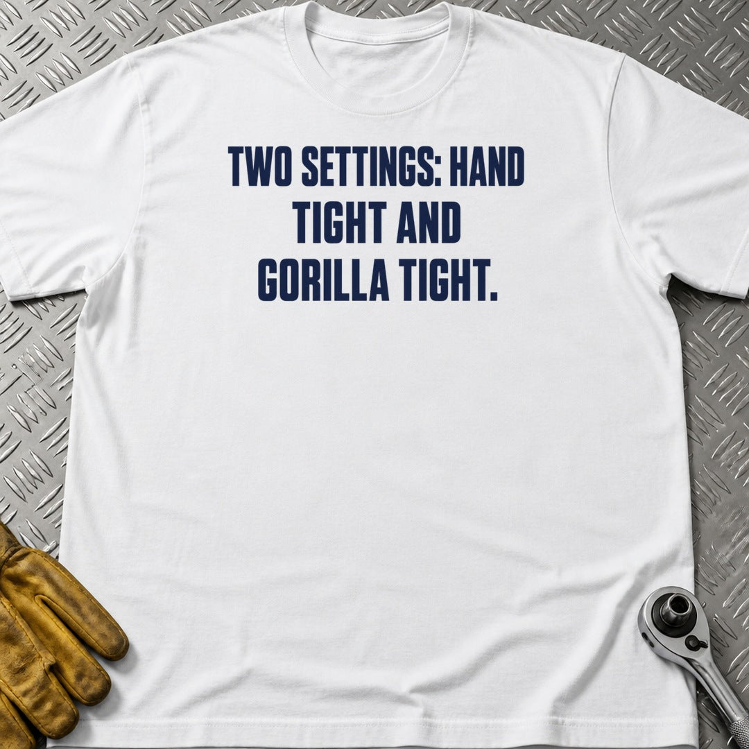Gorilla Tight t-shirt flat lay