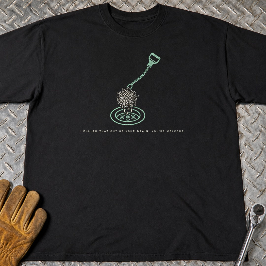 You're Welcome t-shirt flat lay
