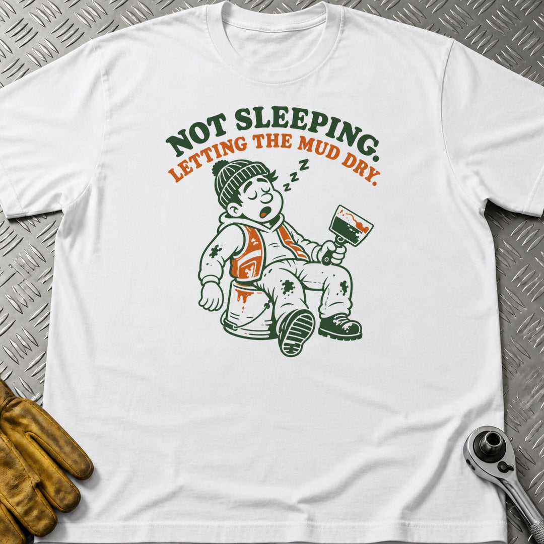 Letting It Dry t-shirt flat lay