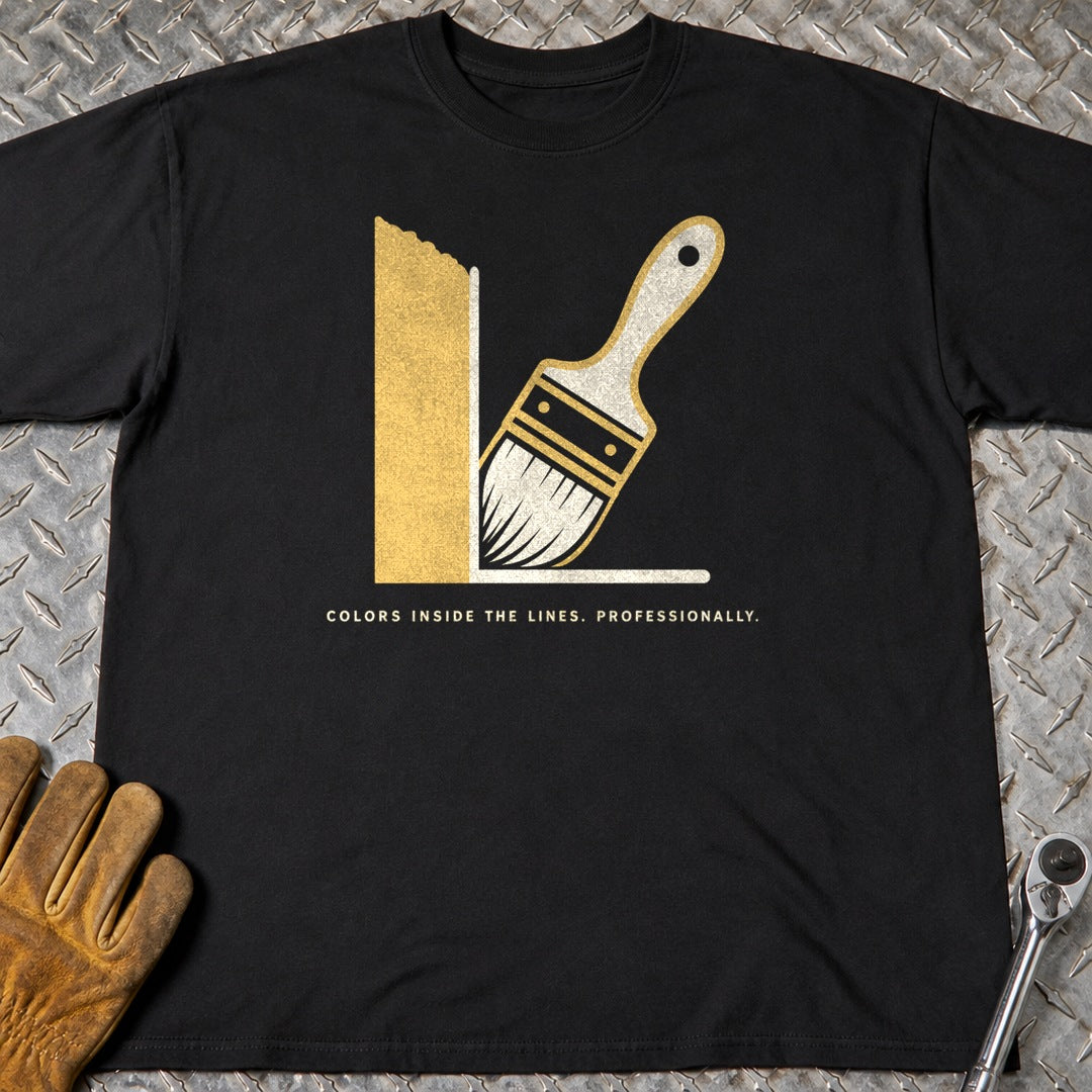 Inside The Lines t-shirt flat lay