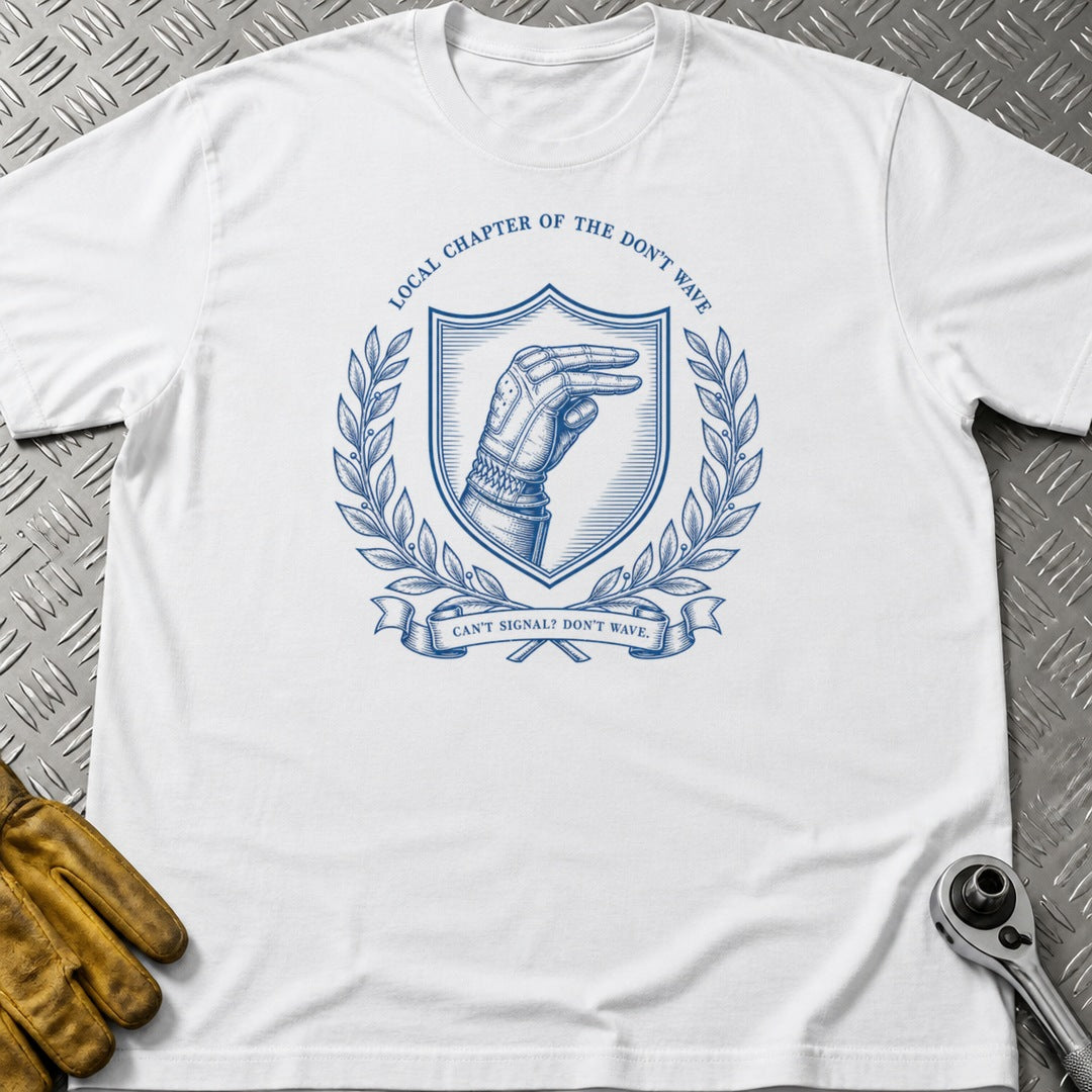 Don't Wave t-shirt flat lay