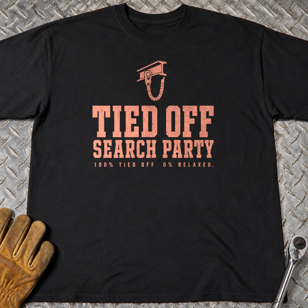 Tied Off t-shirt flat lay