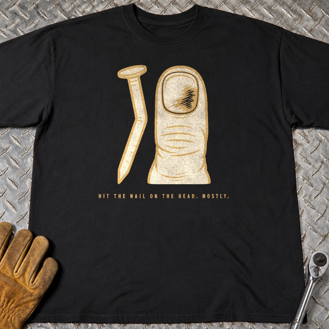Mostly Hit t-shirt flat lay