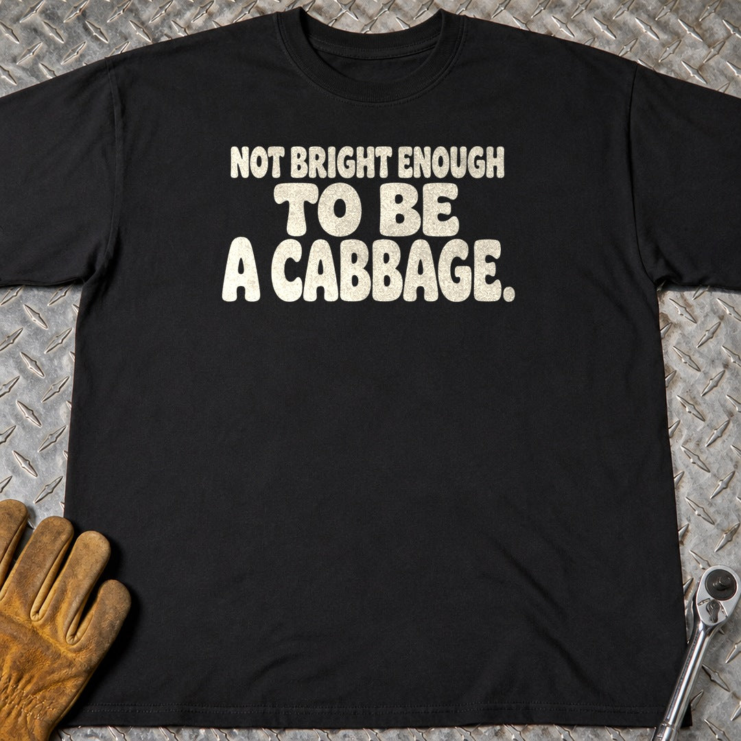 Not A Cabbage t-shirt flat lay