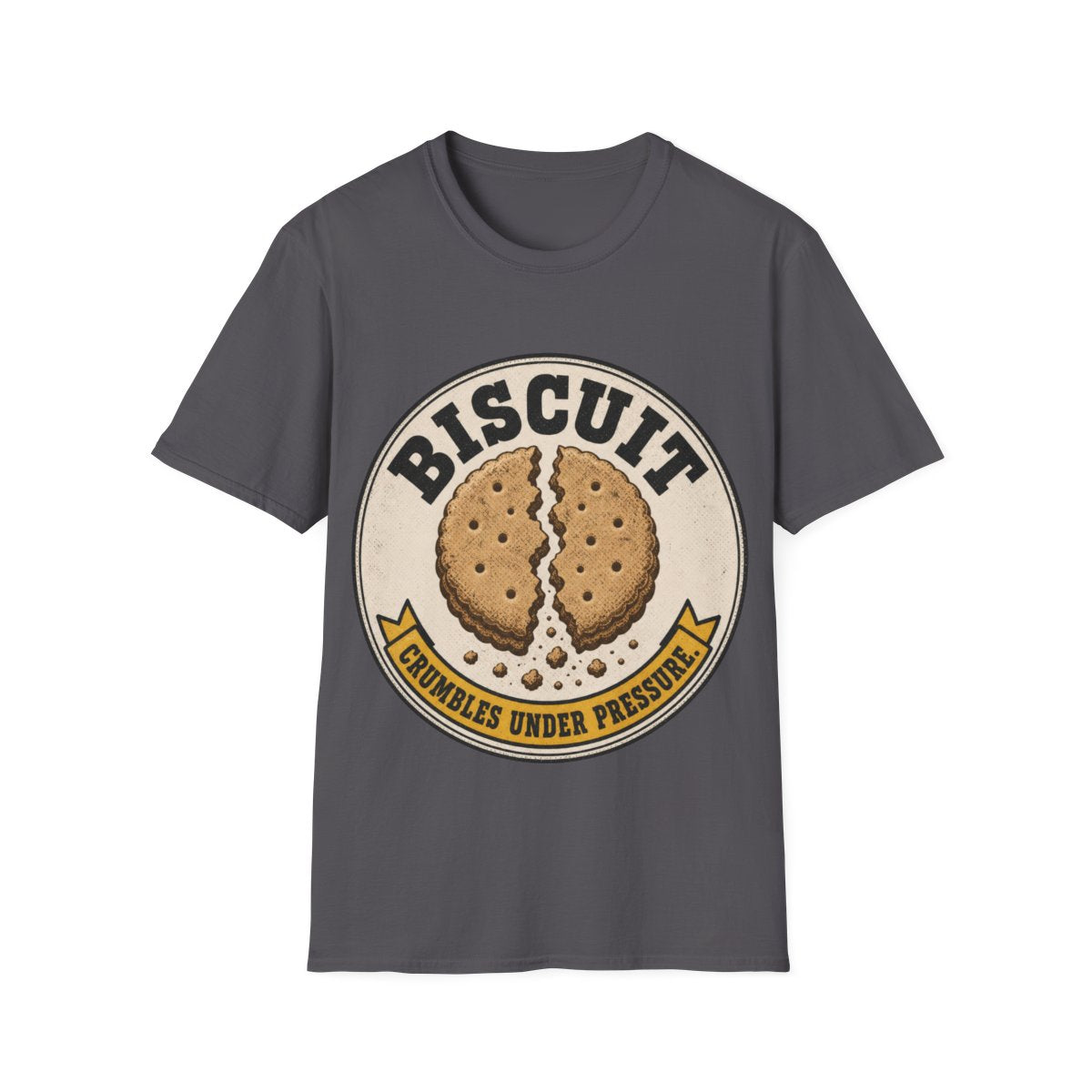 Biscuit T-shirt in Charcoal
