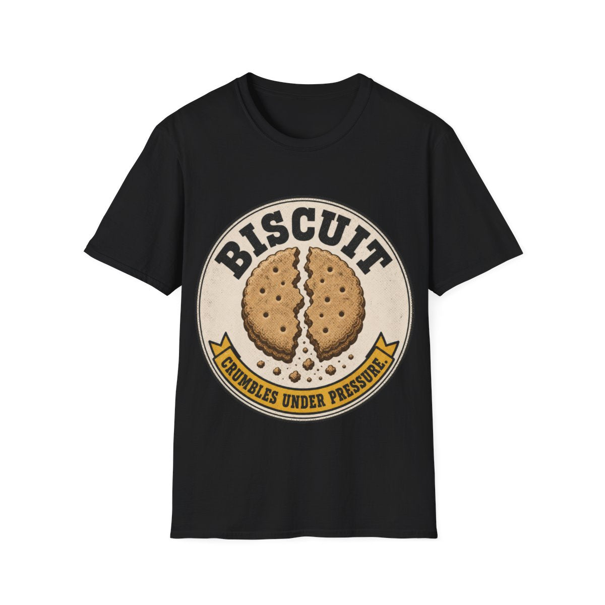 Biscuit T-shirt in Black
