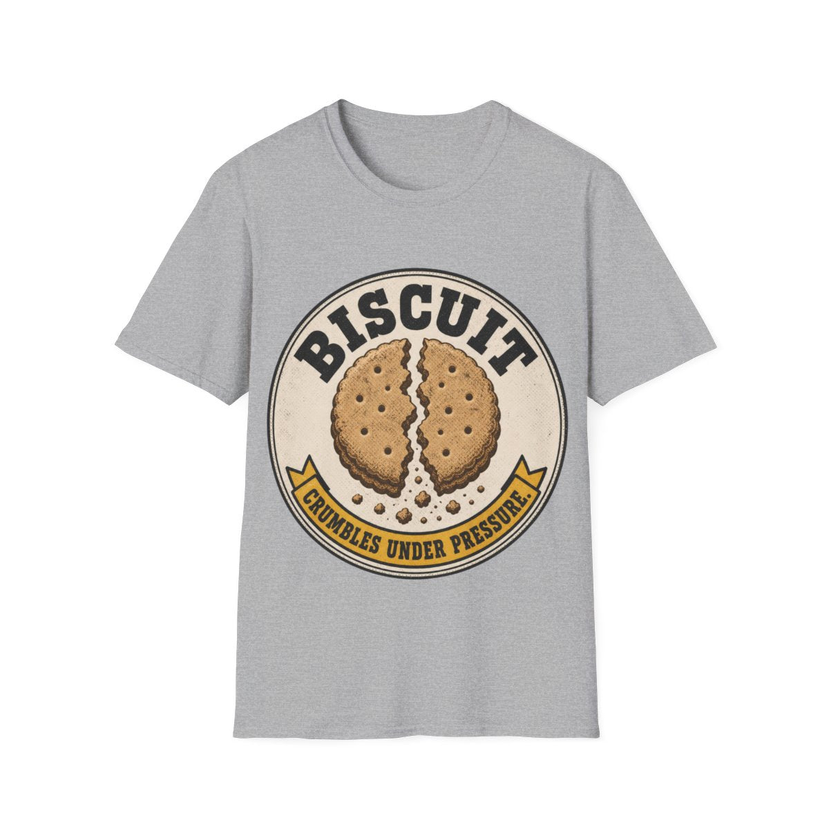 Biscuit T-shirt in Sport Grey