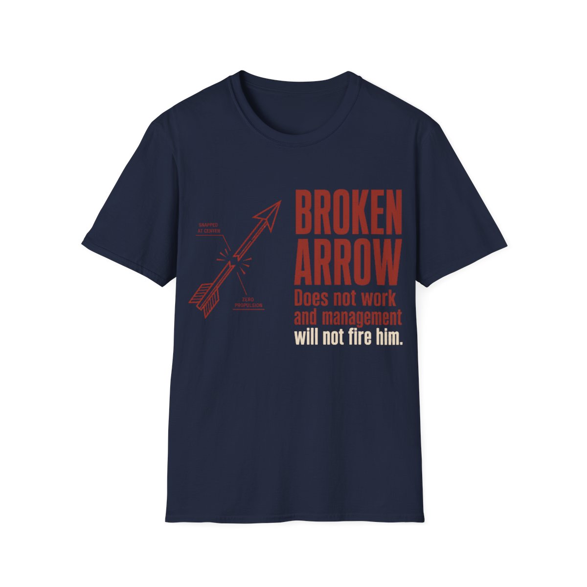 Broken Arrow T-shirt in Navy