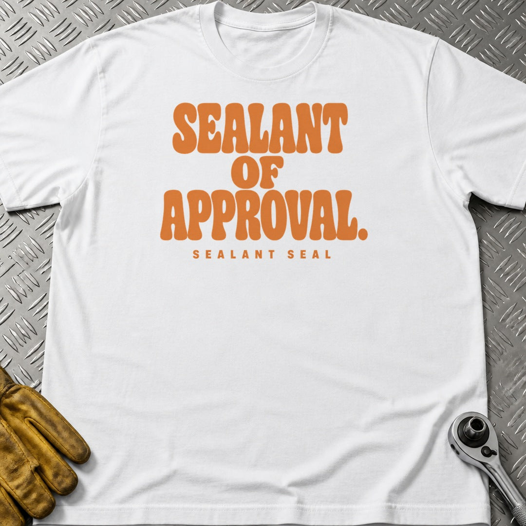 Sealant Seal t-shirt flat lay