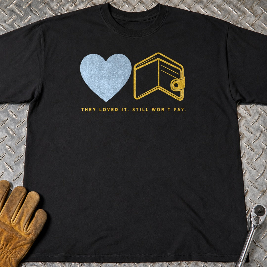 Loved It t-shirt flat lay