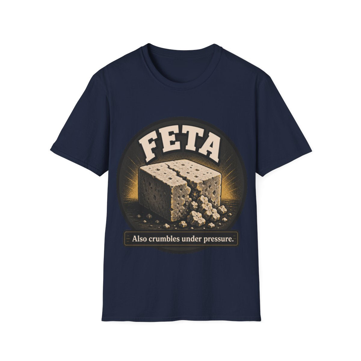 Feta T-shirt in Navy
