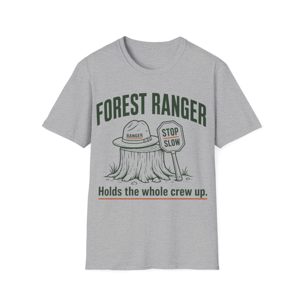 Forest Ranger T-shirt in Sport Grey