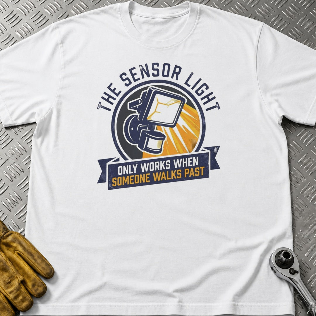 Sensor Light t-shirt flat lay