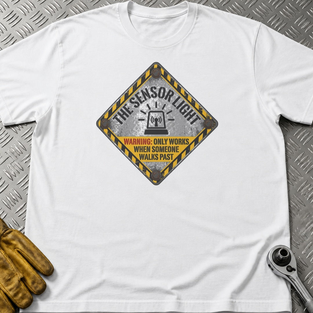 Sensor Light 2 t-shirt flat lay