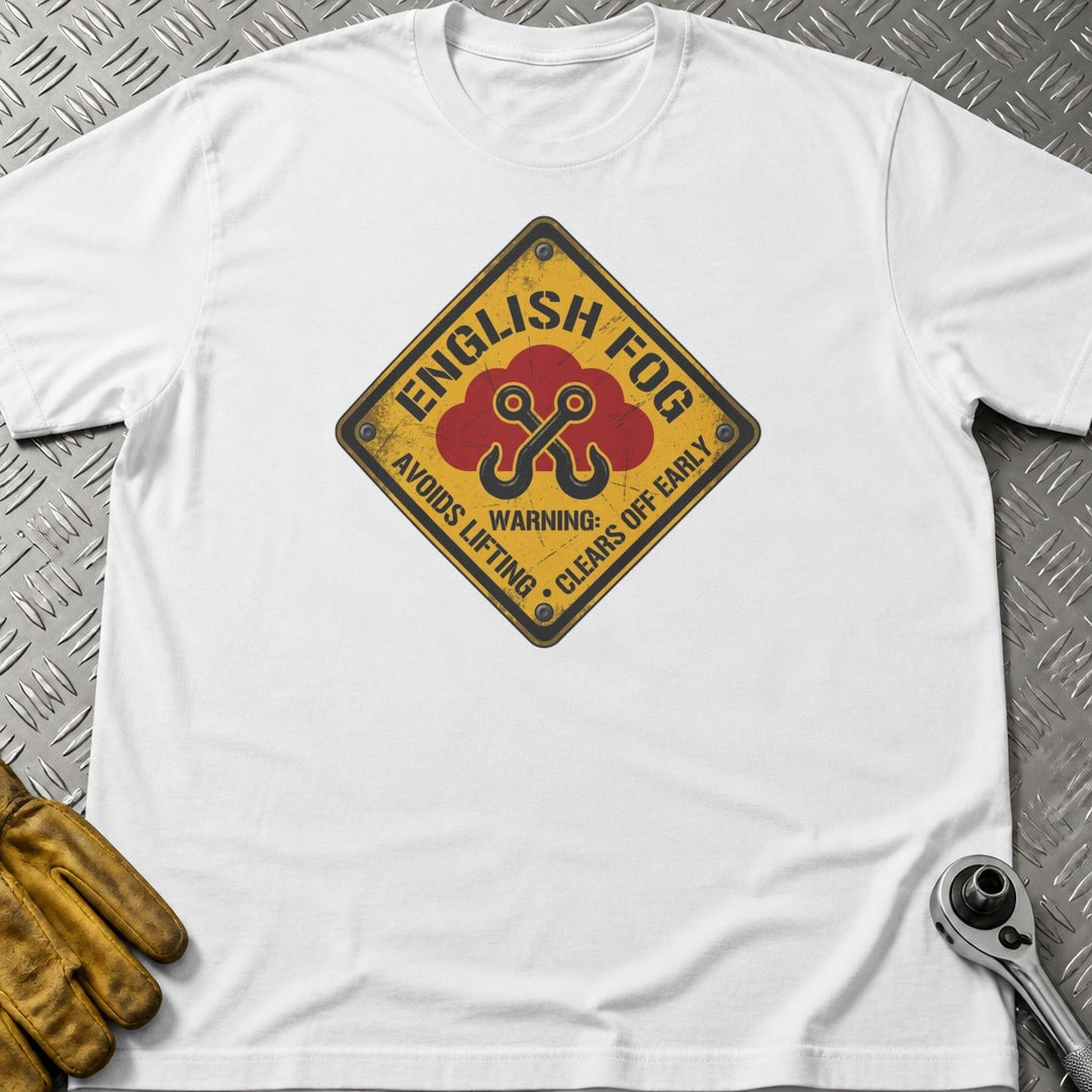 English Fog 3 t-shirt flat lay