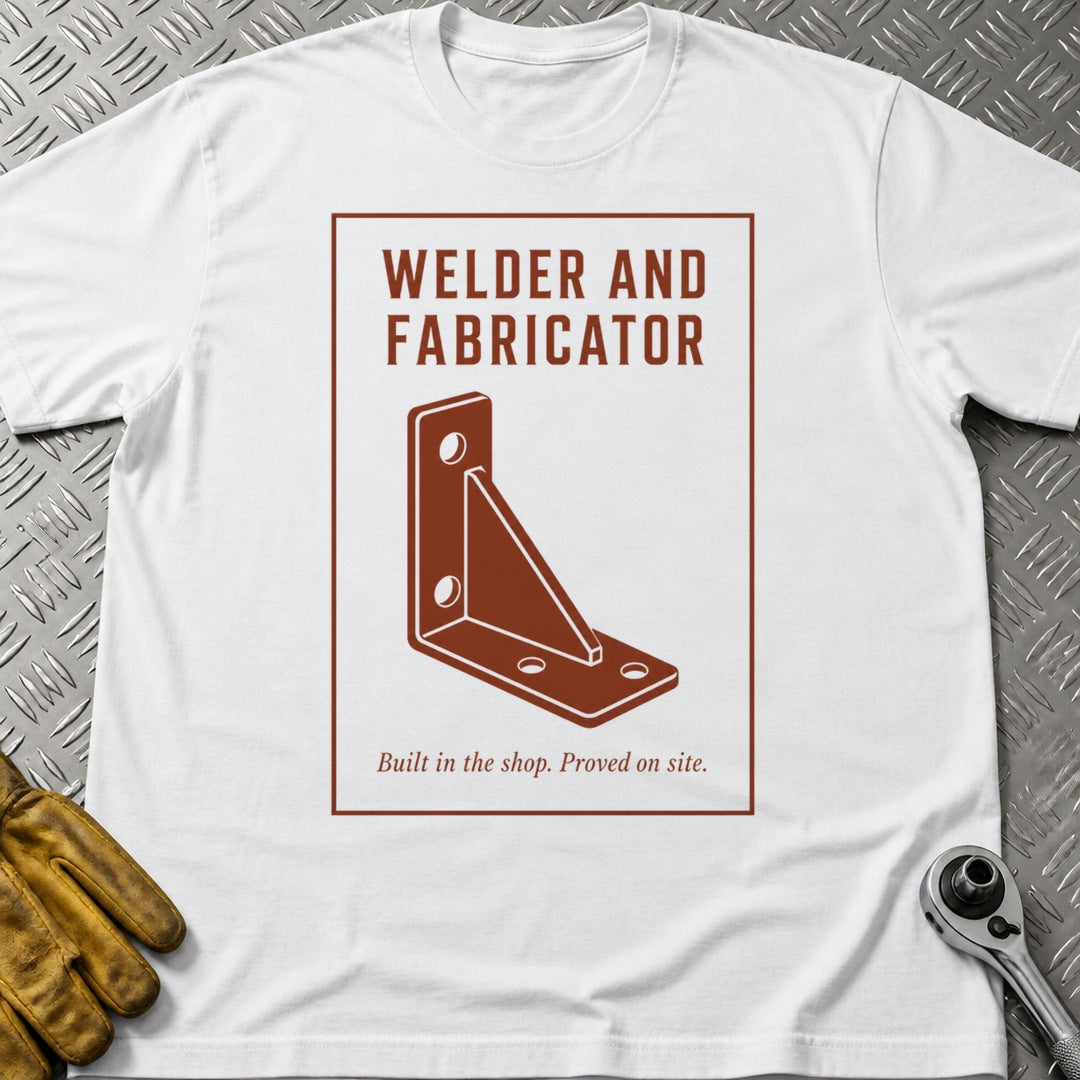 Shop Built t-shirt flat lay