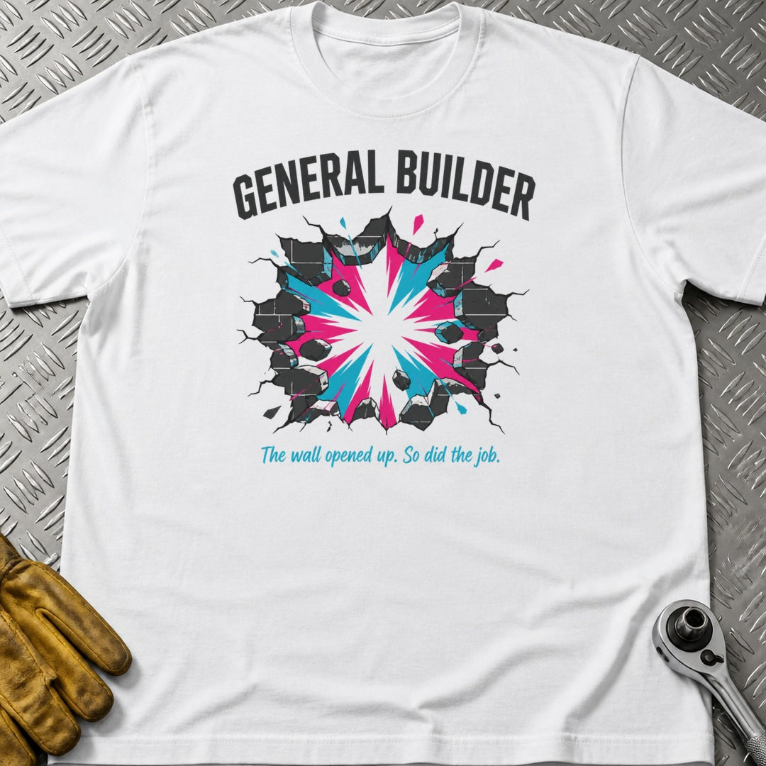 Wall Opened Up t-shirt flat lay
