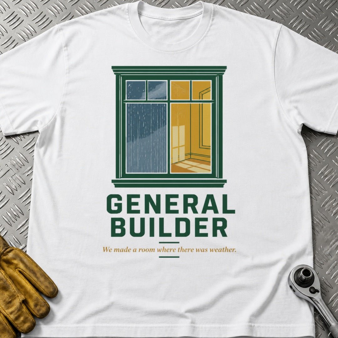 Weather Room t-shirt flat lay