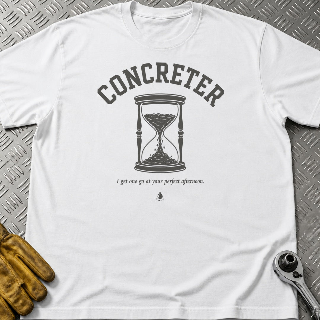 One Go Only t-shirt flat lay