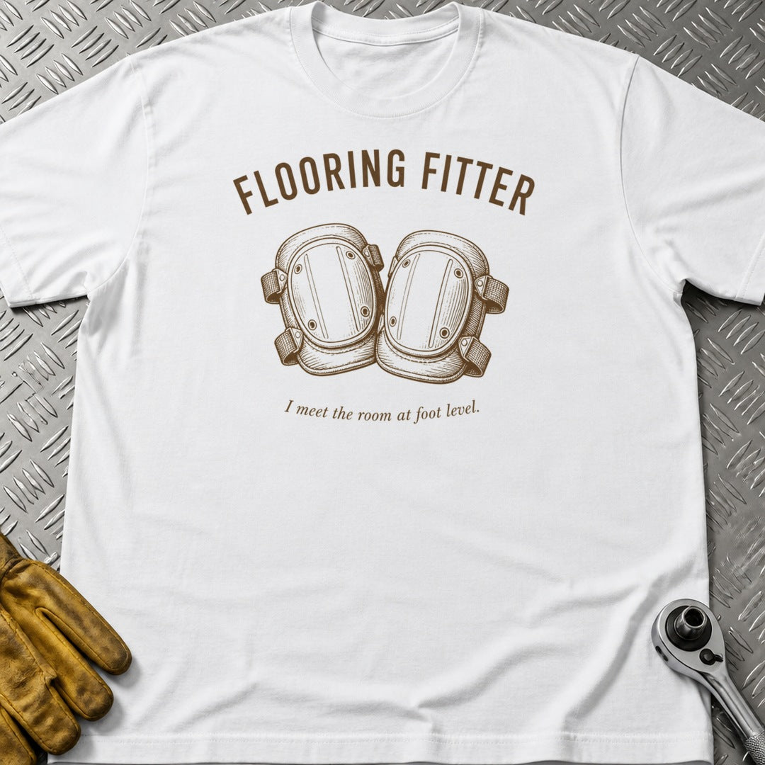 At Foot Level t-shirt flat lay