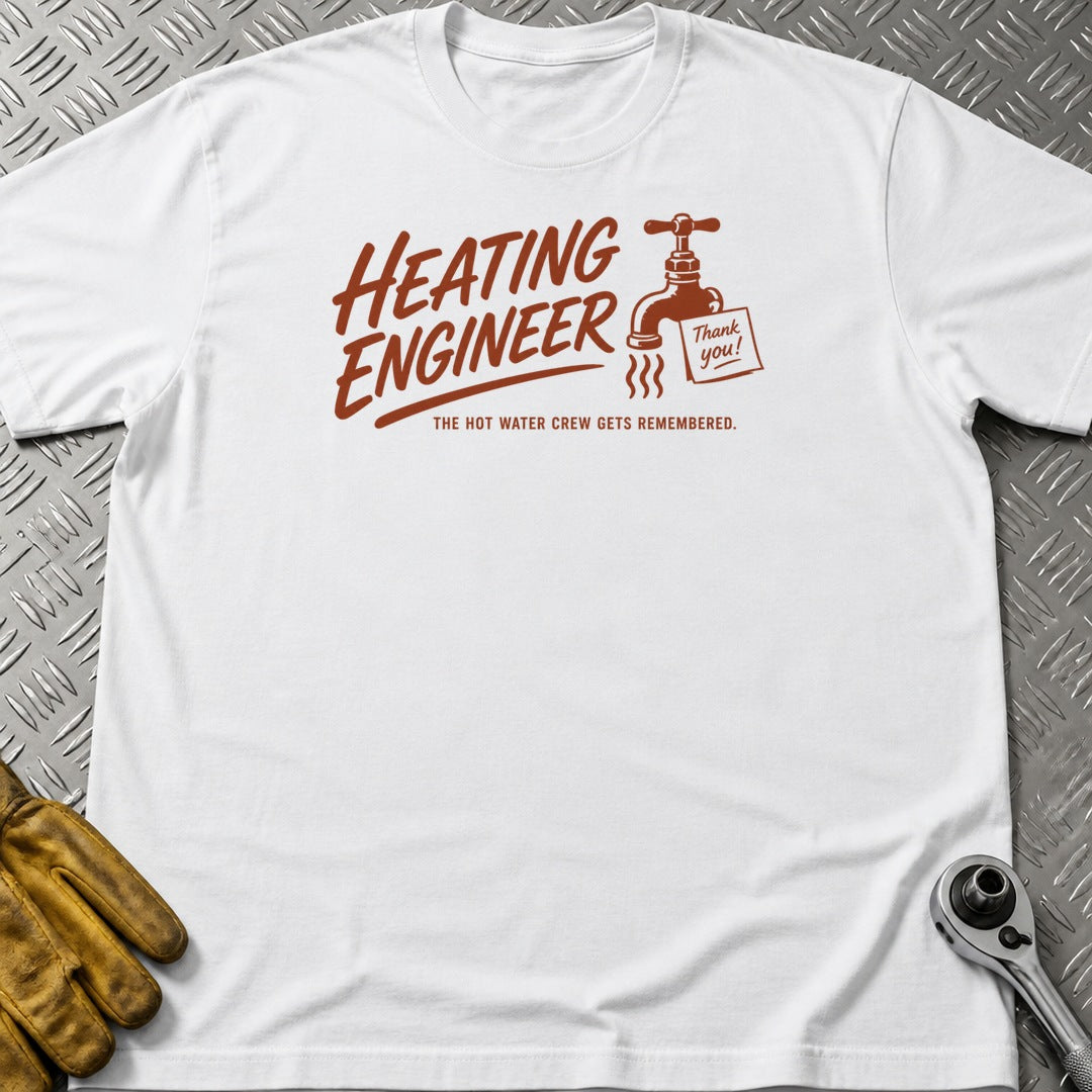 Hot Water Crew t-shirt flat lay