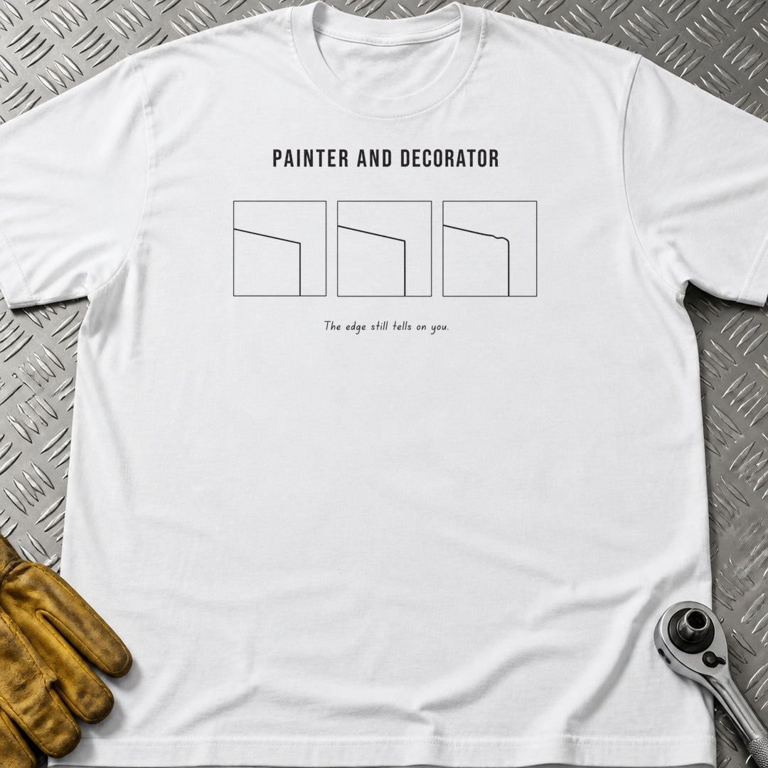 Edge Tells t-shirt flat lay