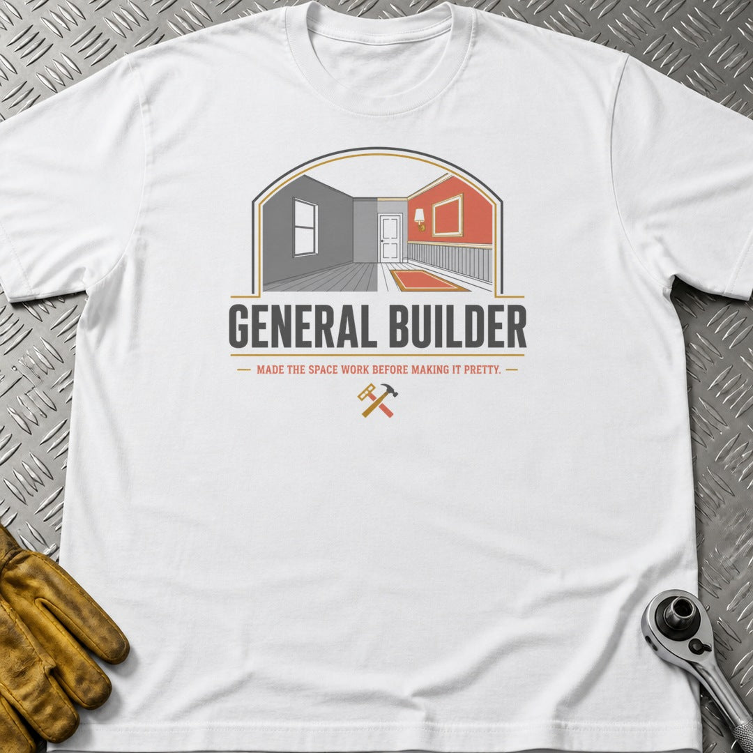Work Then Pretty t-shirt flat lay