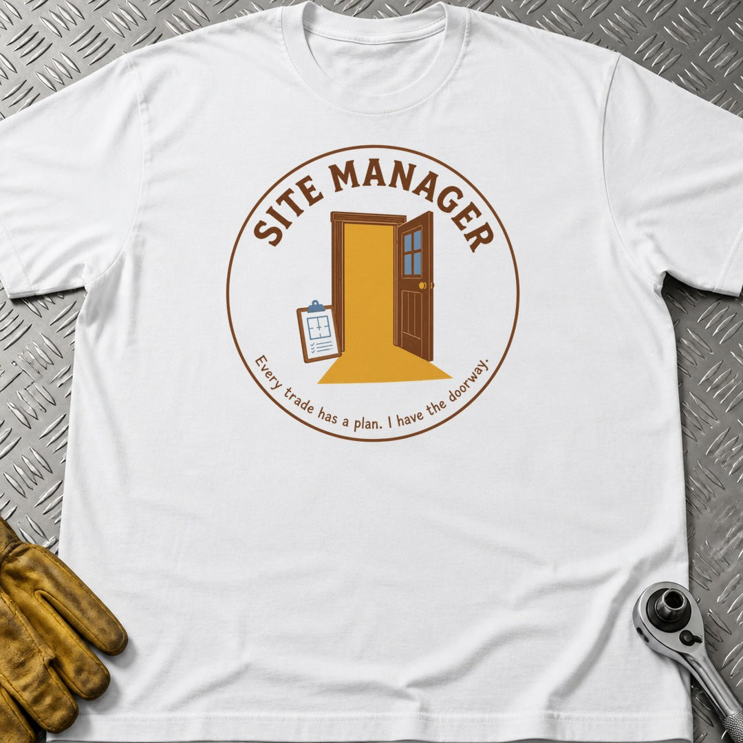The Doorway t-shirt flat lay