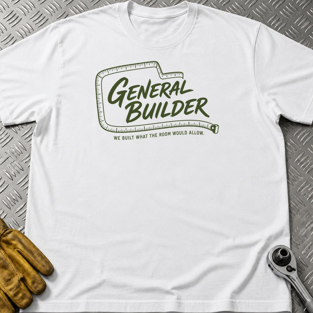 Room Allowed t-shirt flat lay