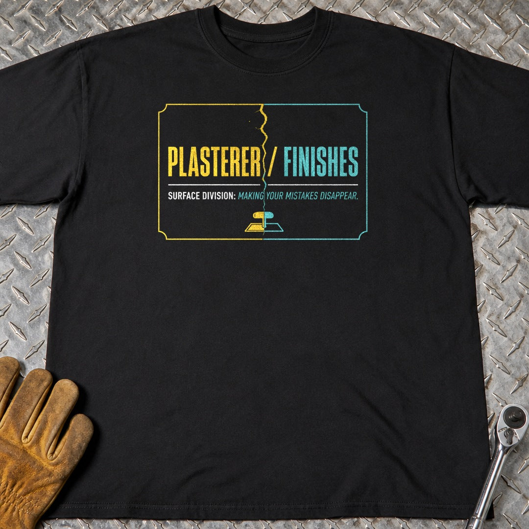 Surface Division t-shirt flat lay