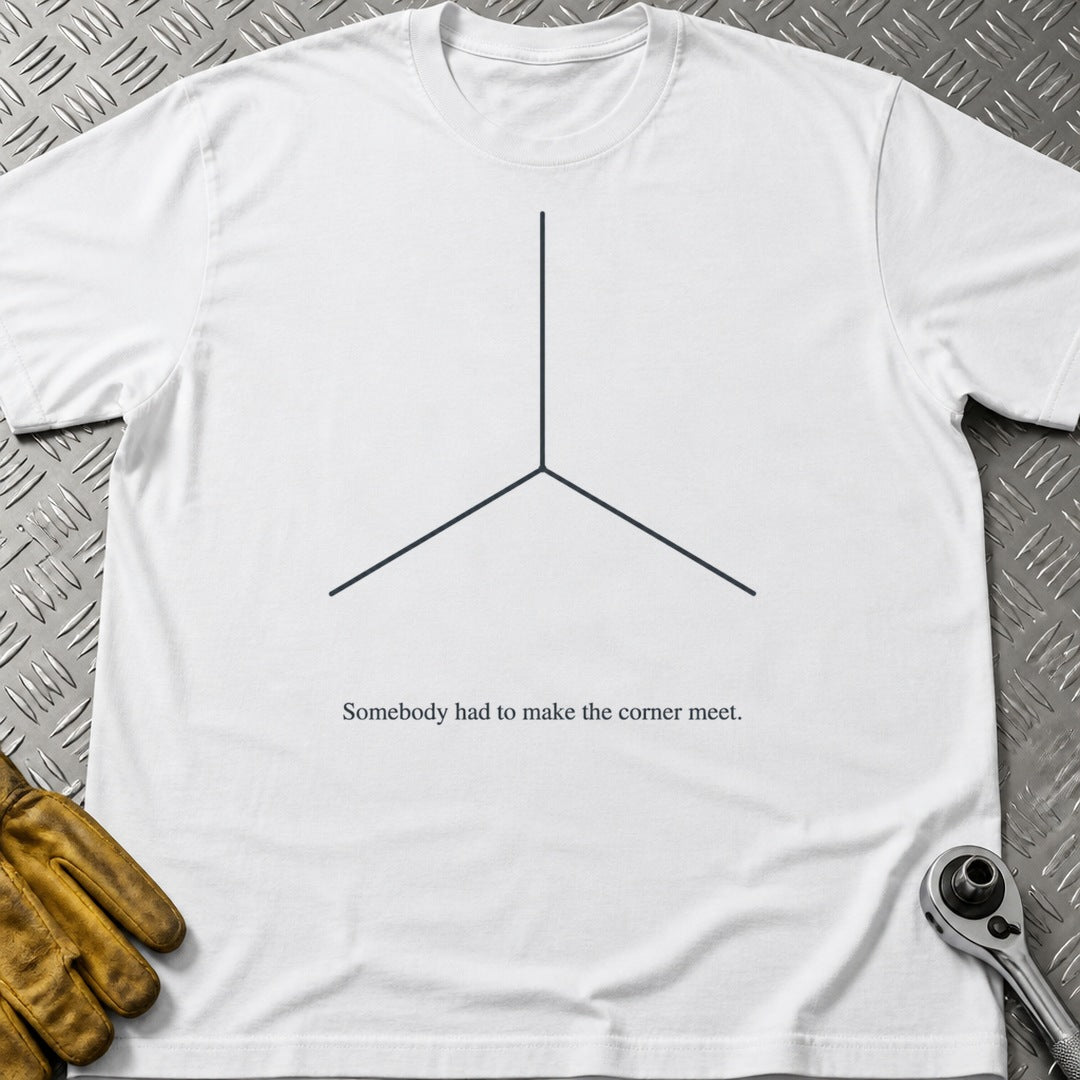 Corner Meet t-shirt flat lay