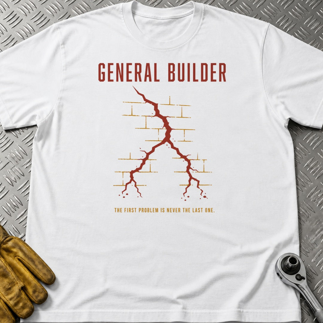 First Problem t-shirt flat lay