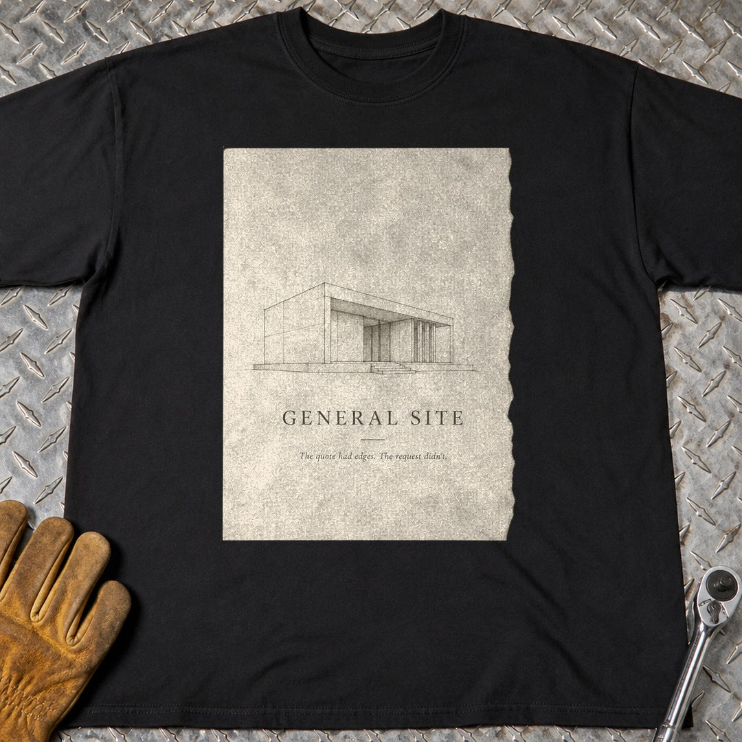 Quote Had Edges 3 t-shirt flat lay